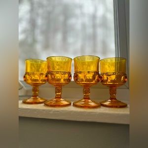 Indiana glass goblets